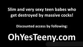 المرة الأولى لعاهرة صغيرة مع قضيب ناضج ضخم